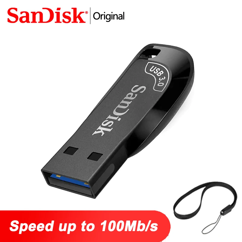 

USB-флеш-накопитель SanDisk на 64/128/256 ГБ для ПК