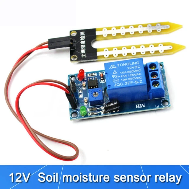 5 В/12 в датчик обнаружения почвы гигрометр Интеллектуальный релейный контроллер