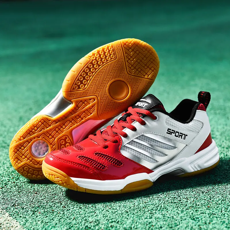 

Outdoor couple tennis training shoes, volleyball shoes, badminton shoes, women's gymnastics training shoes, men's sports shoes