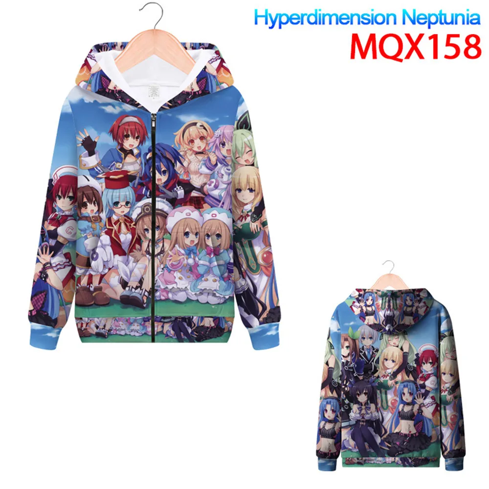 Гиперразмерная нептуния Нептун Nepgear куртка косплей костюм для мужчин и женщин на