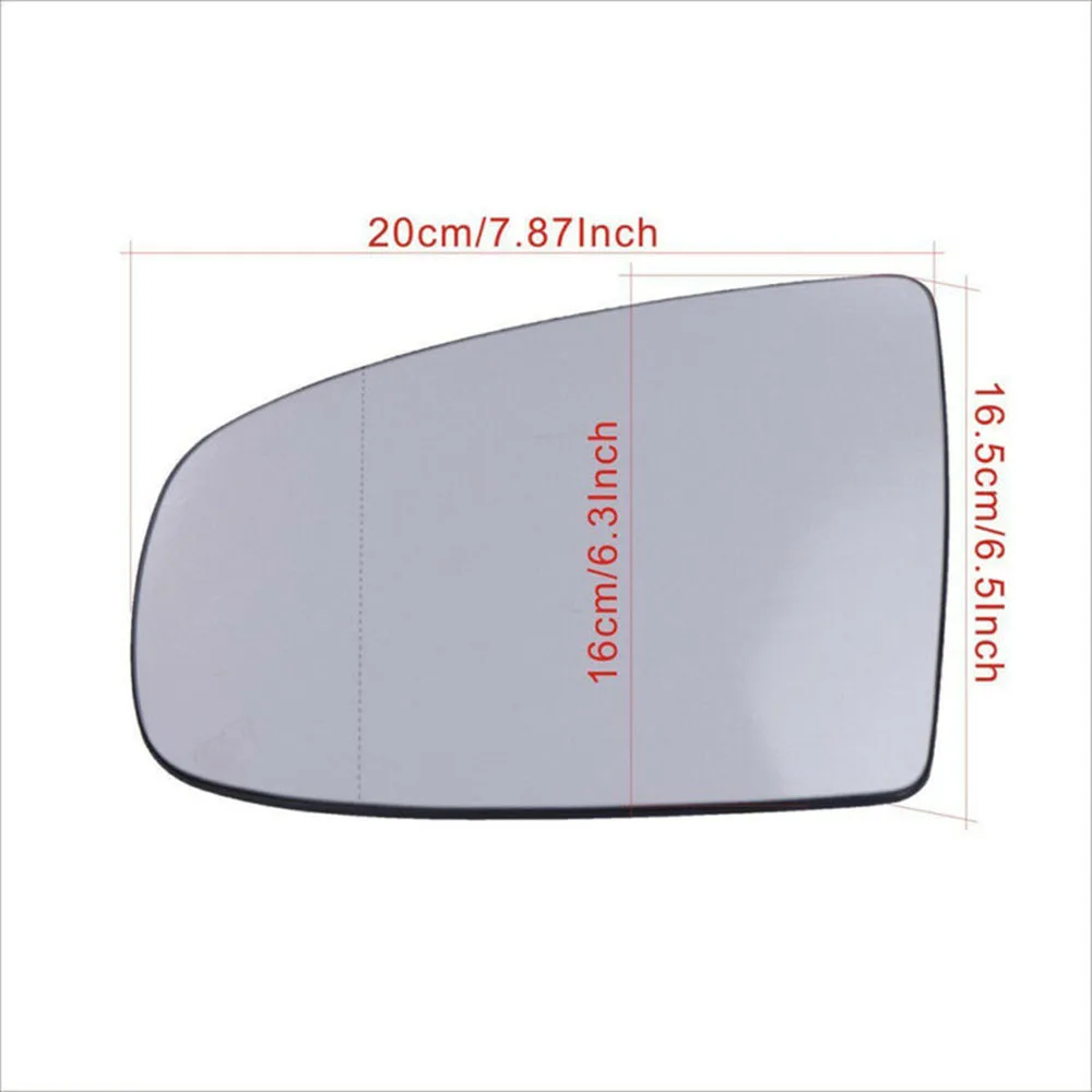 Асферическое зеркало заднего вида внешние аксессуары белое левое стекло для BMW X5