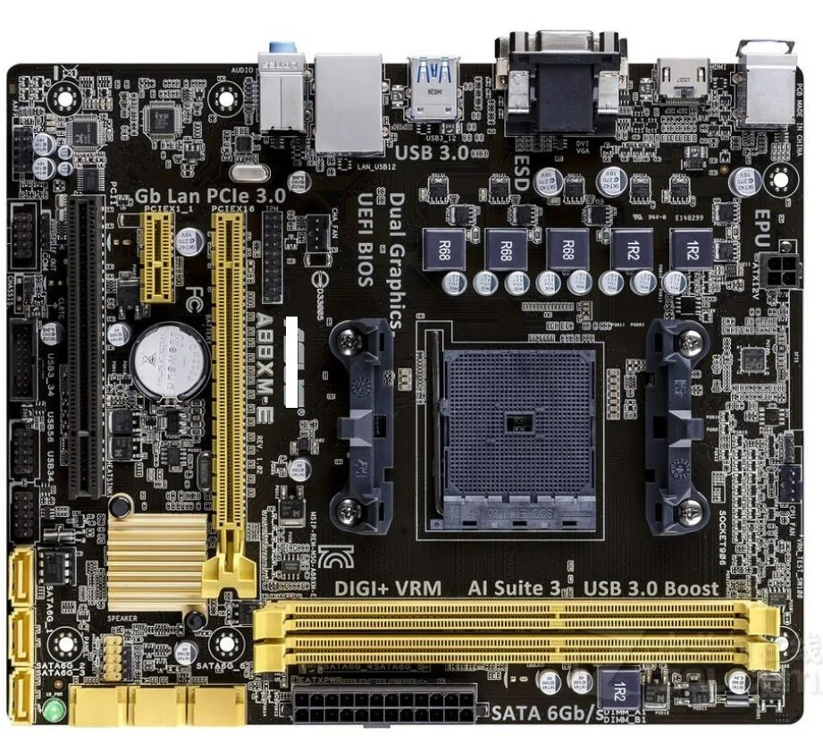

A88XM-E motherboard FM2/FM2+ DDR3 A88X A55 desktop motherboard mainboard