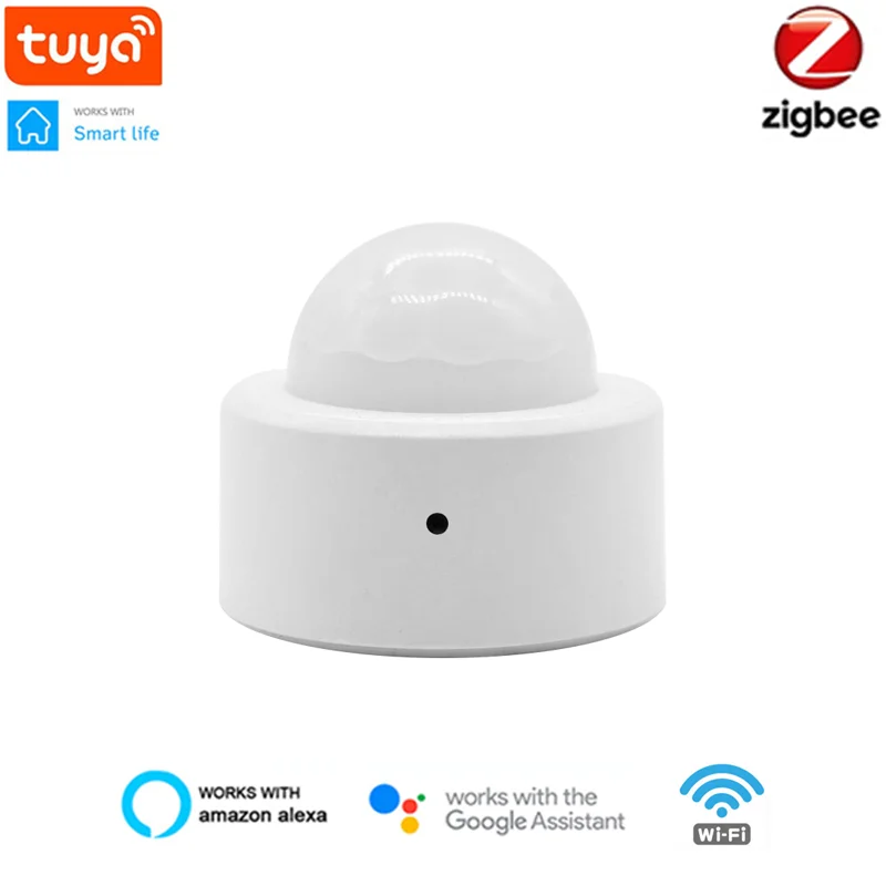 Smart WiFi PIR Motion Sensor Human Body Detector Home Alarm System ZigBee Tuya Life App | Электроника