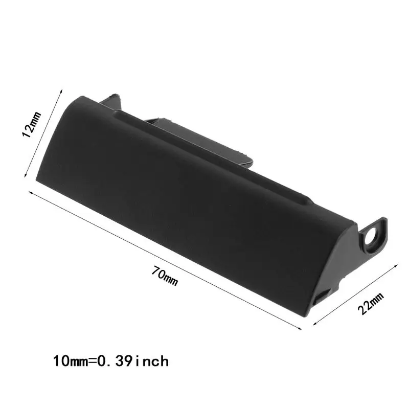 

HDD Caddy Cover Hard Disk Drive Holder Screw Laptop Accessory Replacement for DELL