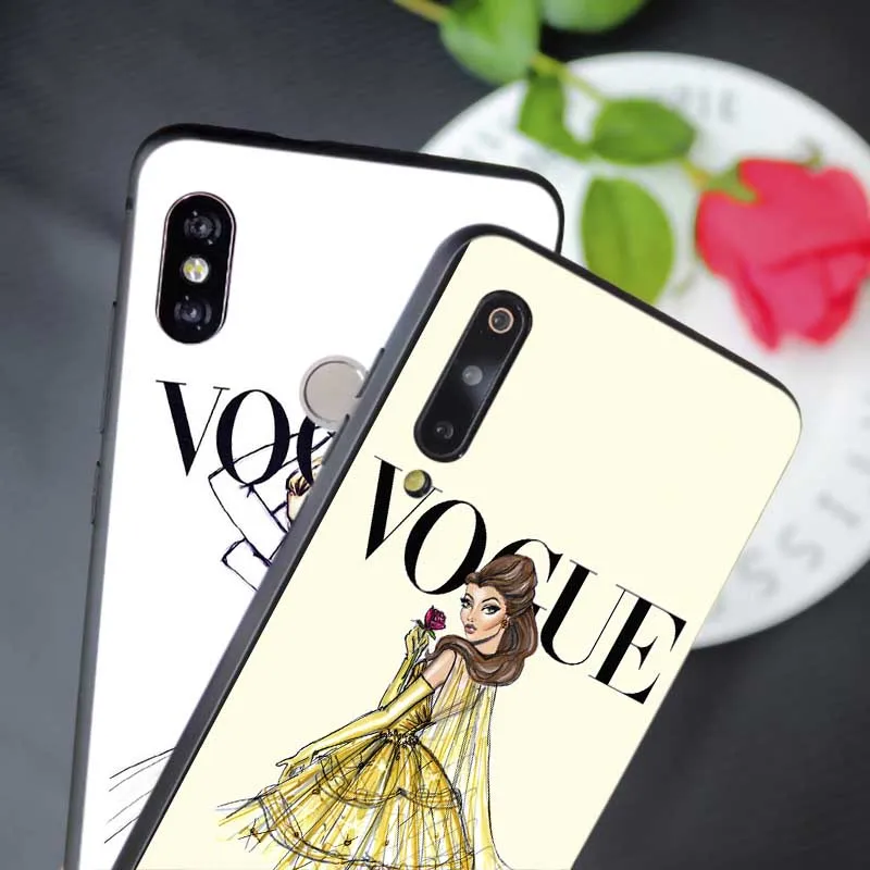 Женский Бренд больше проблем чем Vogue чехол для samsung galaxy note 8 9 10 pro plus Мягкий