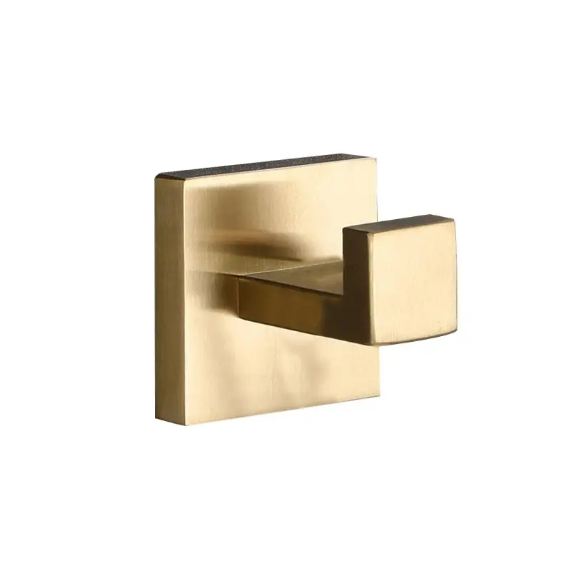 

304 Stainless Steel Towel Hook Wall Mounted Coat Hanger Bathroom Robe Holder X37B