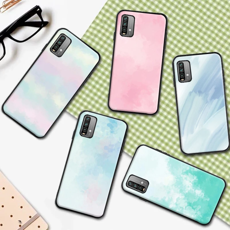 

Gradual Background Phone Case For Xiaomi Redmi Note 9 10 Pro MAX 5G 9T For Redmi Gradual Funda Coque Carcasa Cases Back Cover