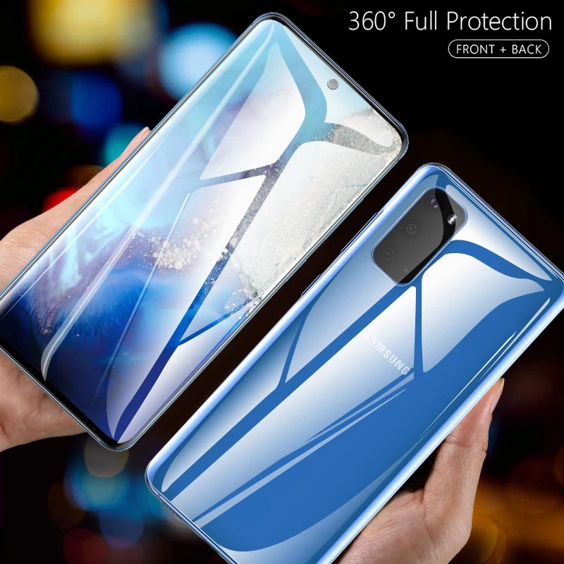 Изогнутая пленка 100D для Samsung S20 защита экрана 6 5 дюйма нано с полным покрытием Galaxy