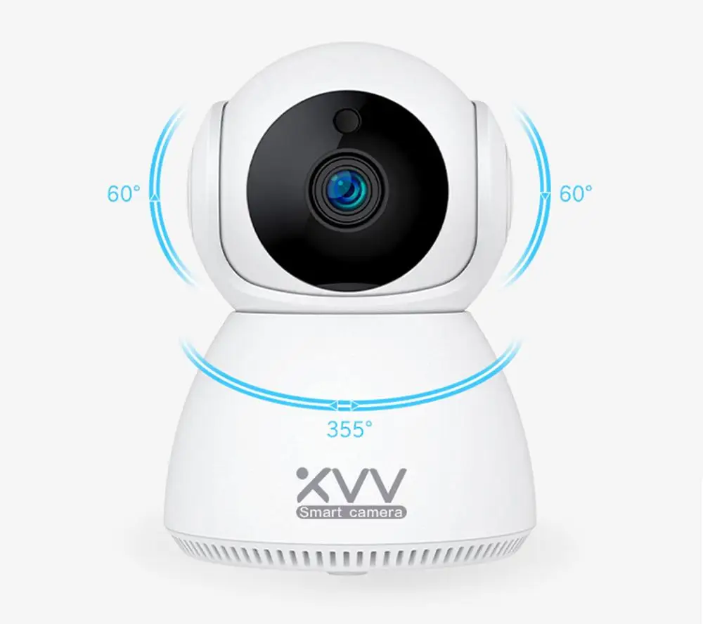 Оригинальная панорамная IP камера Xiaovv Q8 HD 1080P 360 ° Onvif ИК Ночное Видение Обнаружение