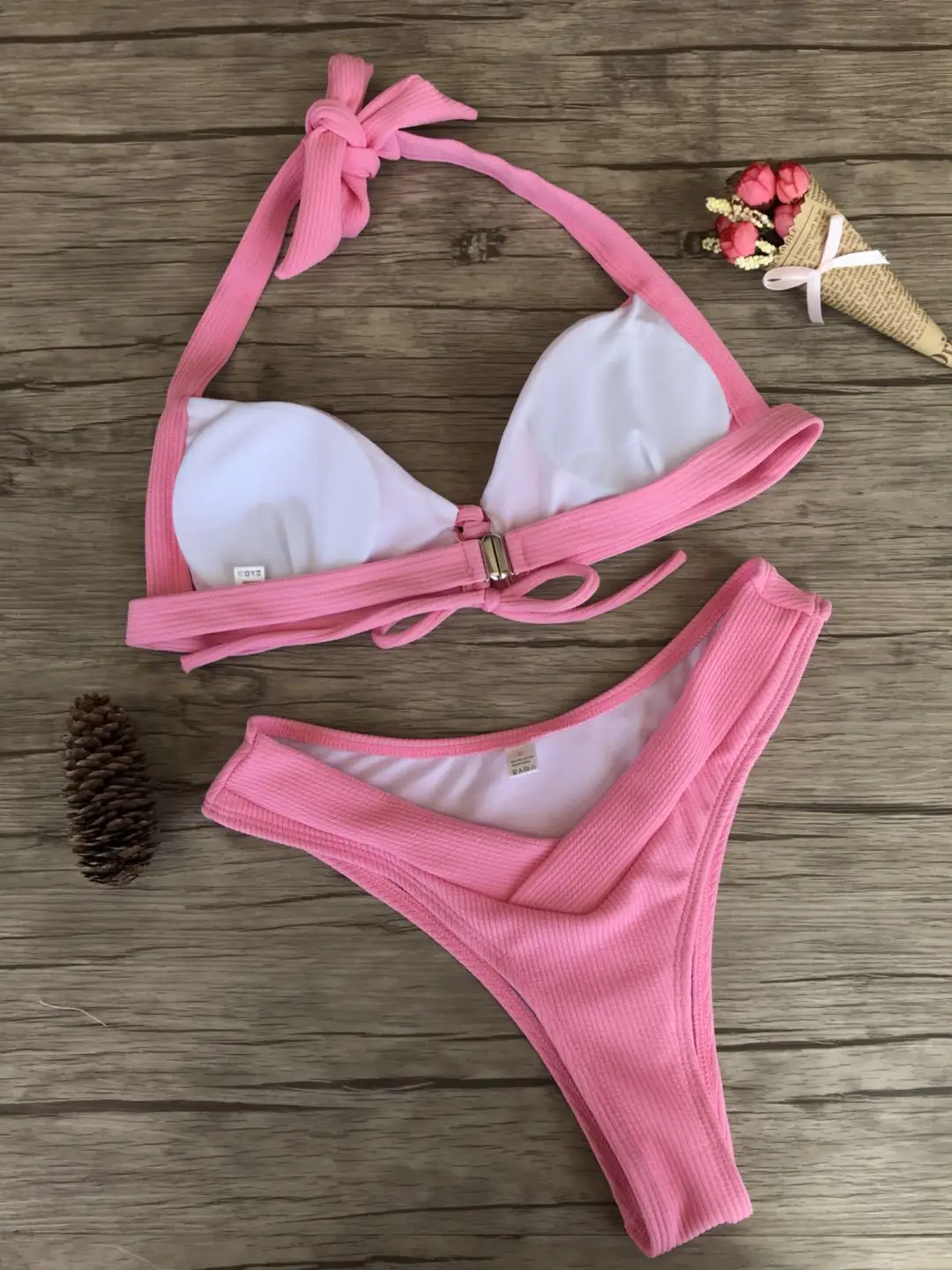 2020 сексуальный бикини с высокой талией женский купальник пуш-ап Бразильский