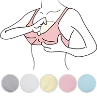 10 pcs reusable breast pads washable three layer waterproof bamboo fiber breastfeeding nursing pads