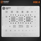 Трафарет AMAOE HW:4 для Huawei P8 P9 Youth Edition Honor Play4X 4C 5C 5A HI6220 6250 MSM8952, трафарет для реболлинга процессора, Оловянная посадка