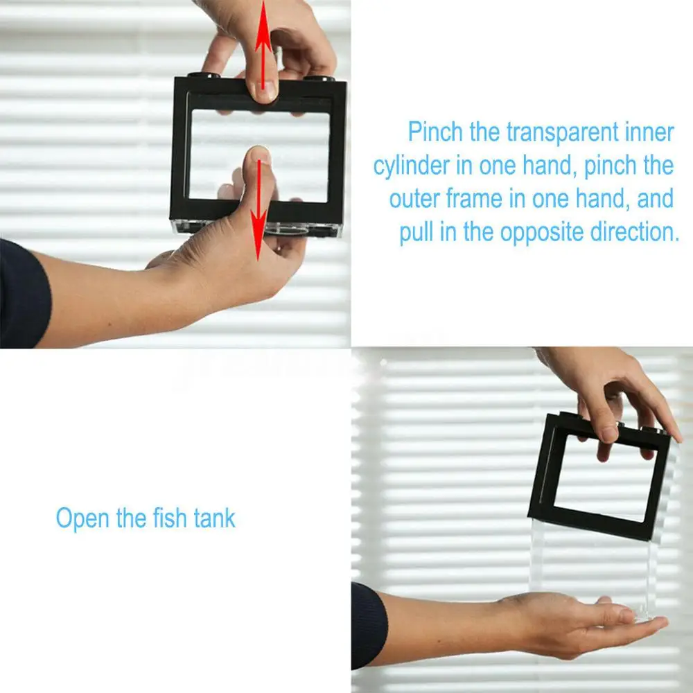 Мини аквариум с USB светодиодный светильник для аквариума|Большие и маленькие