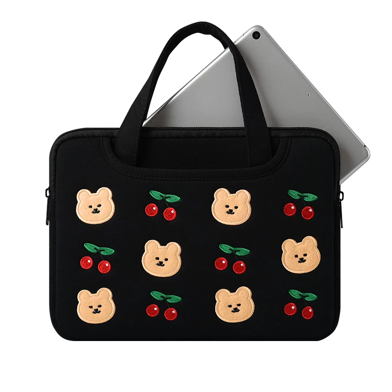 

Cute cartoon tablet computer handbag storage bag for Apple Ipad9.7 inch air3 10.5 female