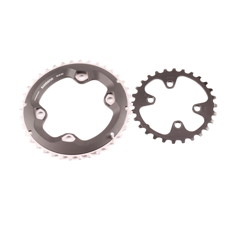 Shimano Deore XT M8000 96BCD двойная цепь 38-28 36-26 34-24t Круглый положительный и отрицательный зуб 96bcd Корона