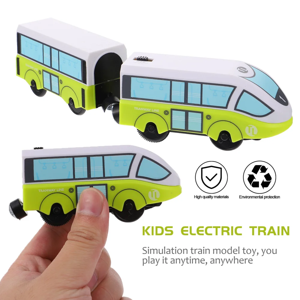 

1 Set Creative Train Model Enlightenment Cognitive (Light Green)