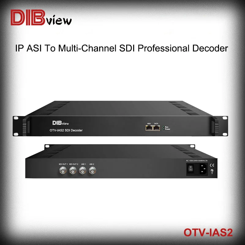 OTV IAS2 IP ASI к многоканальному профессиональному декодеру SDI|Теле- и