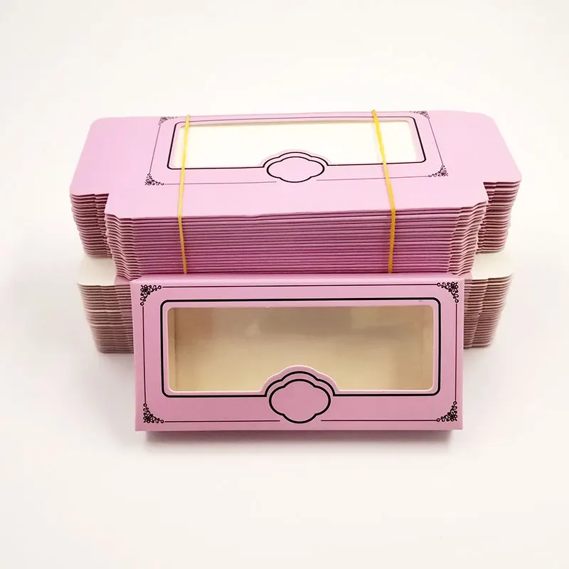 Новинка 50 шт. упаковочная коробка для объемных ресниц 10 мм-25 мм накладные ресницы