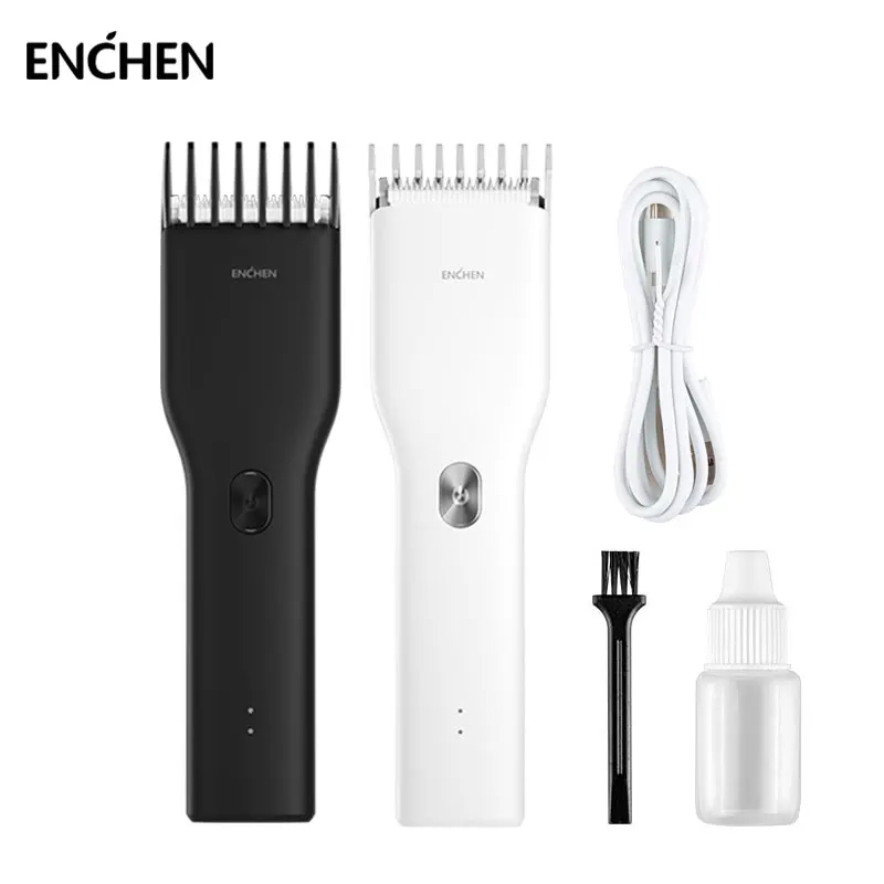 Машинка для стрижки волос ENCHEN Boost Мужская электрическая профессиональная