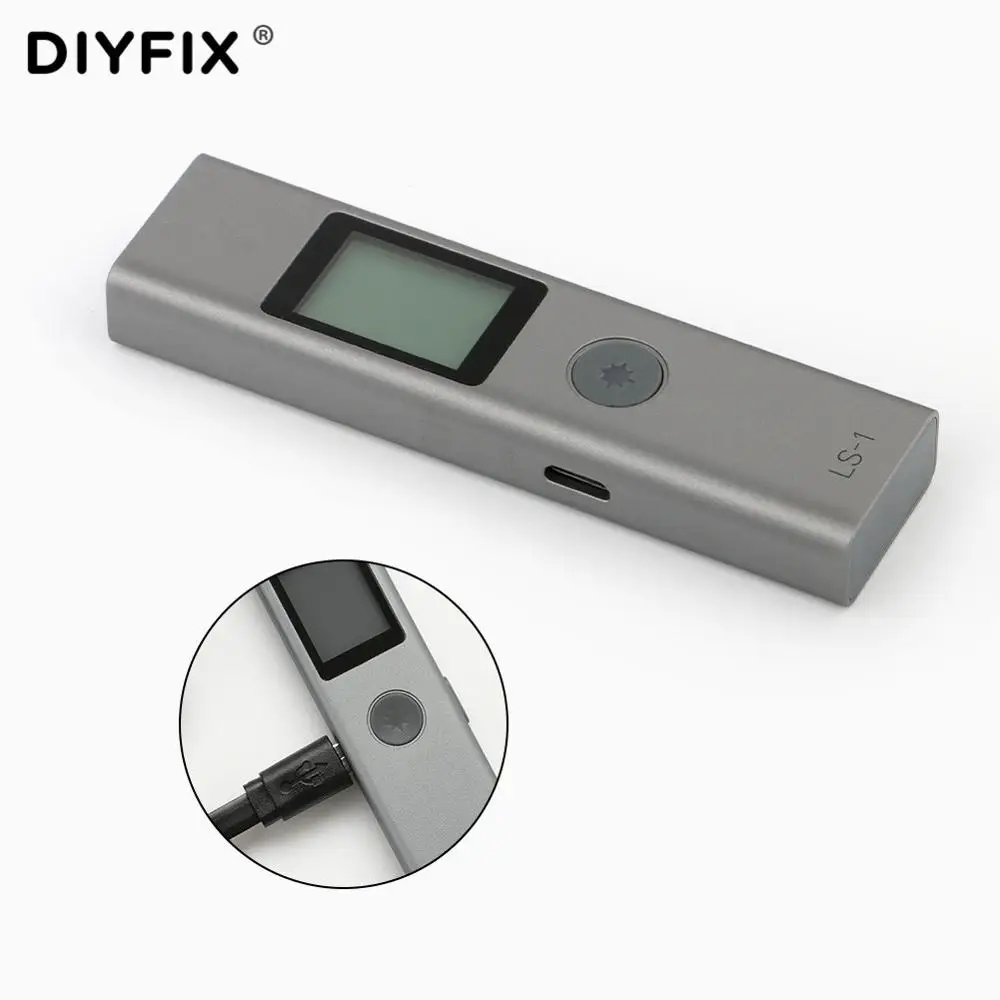 LS 1 Мини Ручной лазерный дальномер Портативный ЖК цифровой Высокоточный