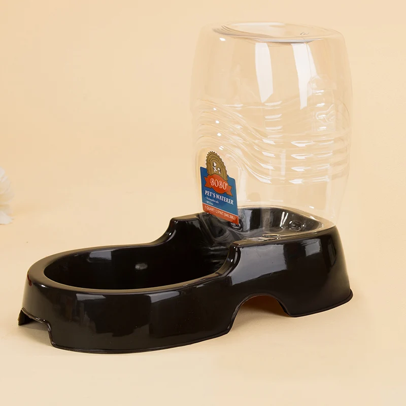 Кормушка для домашних животных пластиковый автоматический собачий контейнер