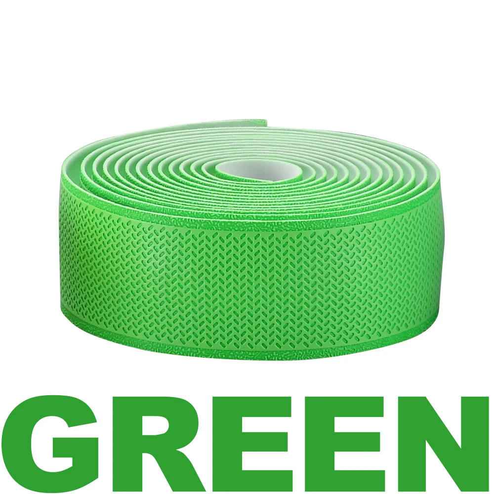 Green OG-EVKIN для шоссейного велосипеда, клейкие полоски для велосипедного руля, ленты для велосипеда, Аксессуары для велосипеда из полиуретана/EVA BT001 - Цвет: Green