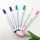 4 шт. водорастворимые ручки для вышивки крестиком, стираемый водой карандаш для ткани, маркер для ткани сделай сам, аксессуары для шитья, швейный инструмент. Q