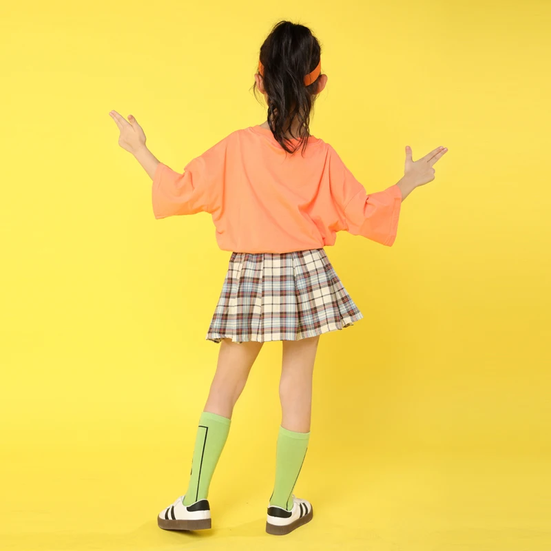 Детские танцевальные костюмы Черлидинга с блестками для девочек одежда в стиле