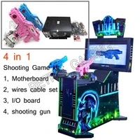 arcade 4 in 1 shooting video games kit with aliens frightfearlandparadiselost the swarm game for shooting game machine