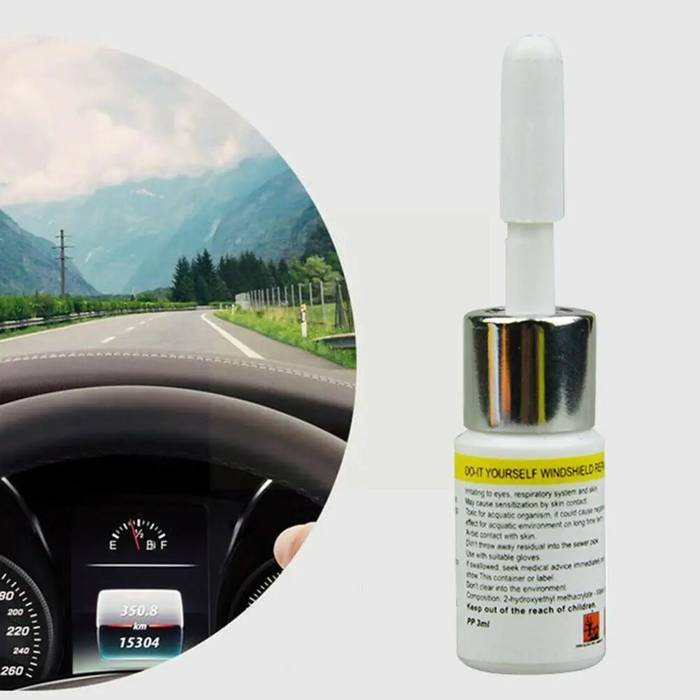 

Набор для ремонта автомобильного треснувшего стекла, инструменты для ремонта лобового стекла и царапин, набор жидкостей для ремонта лобово...