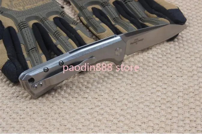Карманный складной нож ZT 0808 ZT0808 лезвие D2 стальная ручка шарикоподшипник походные