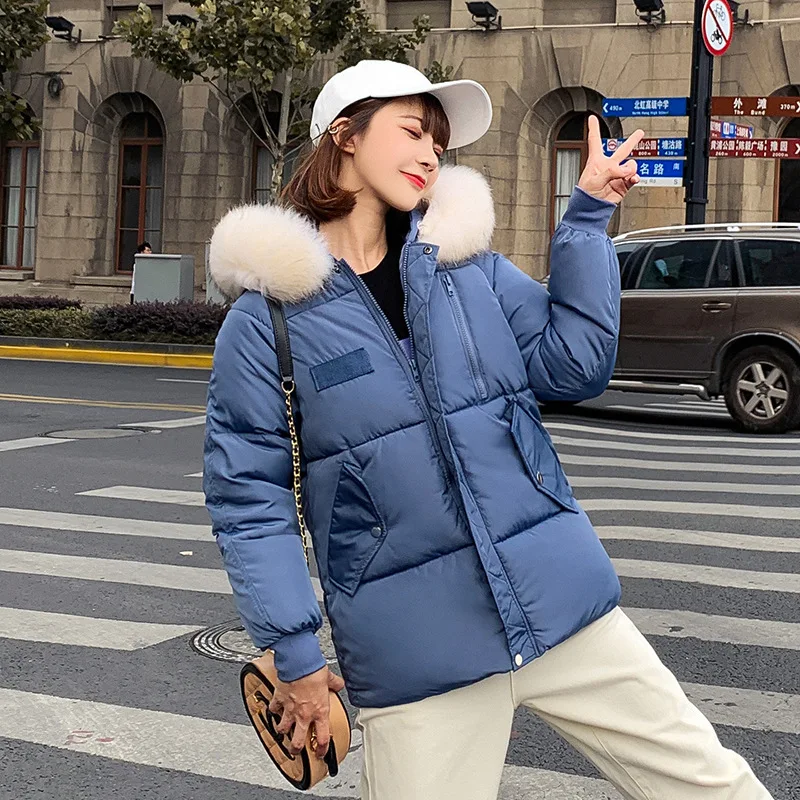 Женская теплая хлопковая стеганая куртка 2019 Новое поступление женские зимние