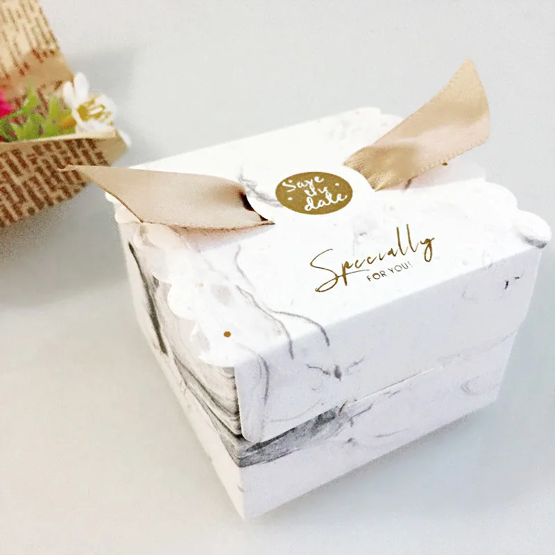 Коробка для конфет Angel Свадебная подарочная коробка красивая бумага сумки