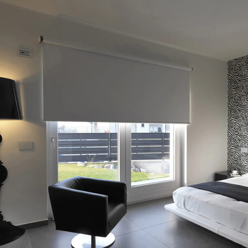 Затемняющие рольставни оконные занавески защита от солнца на заказ для офиса