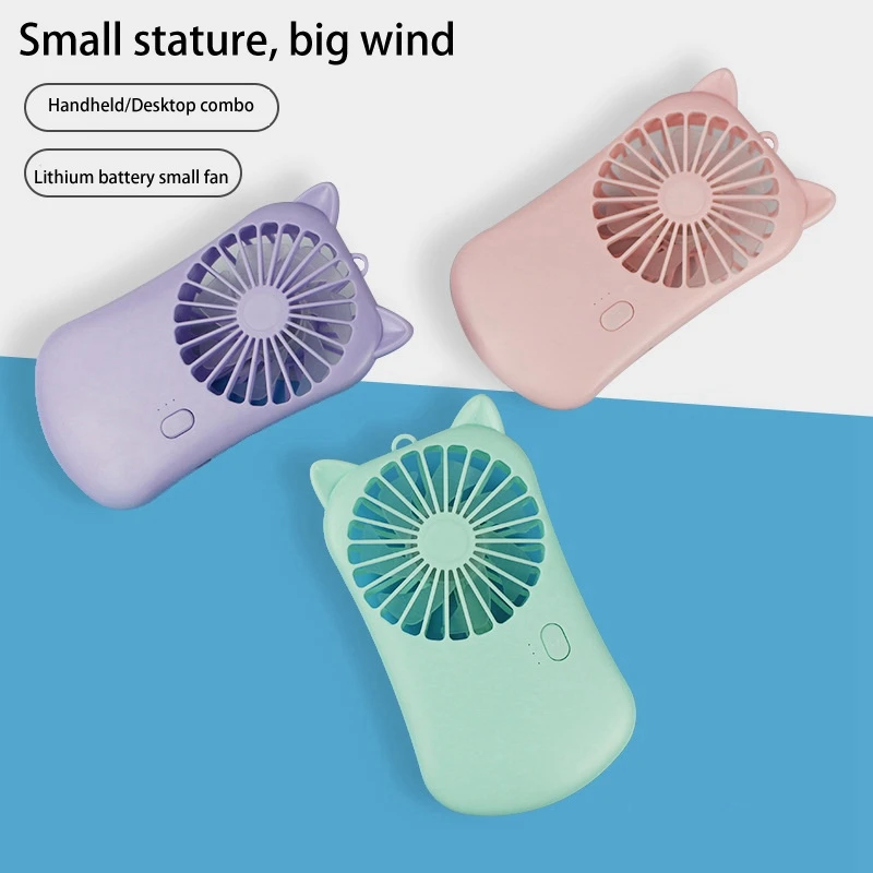 

USB Pocket Silent Small Fan Portable Handheld Fan Air Purification Mini Fan