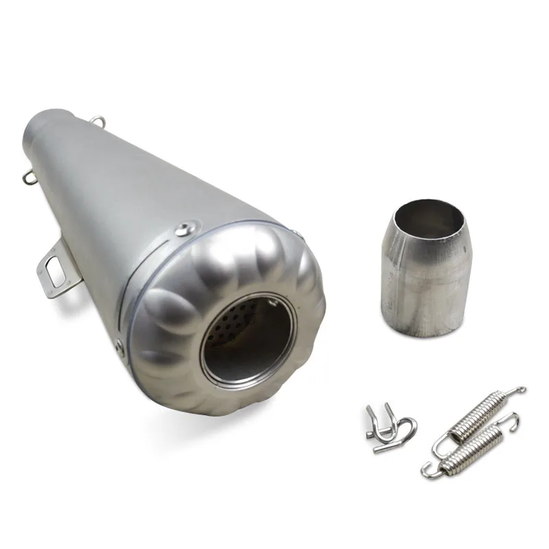Модификация обычный мотоциклетный глушитель из нержавеющей стали Ретро