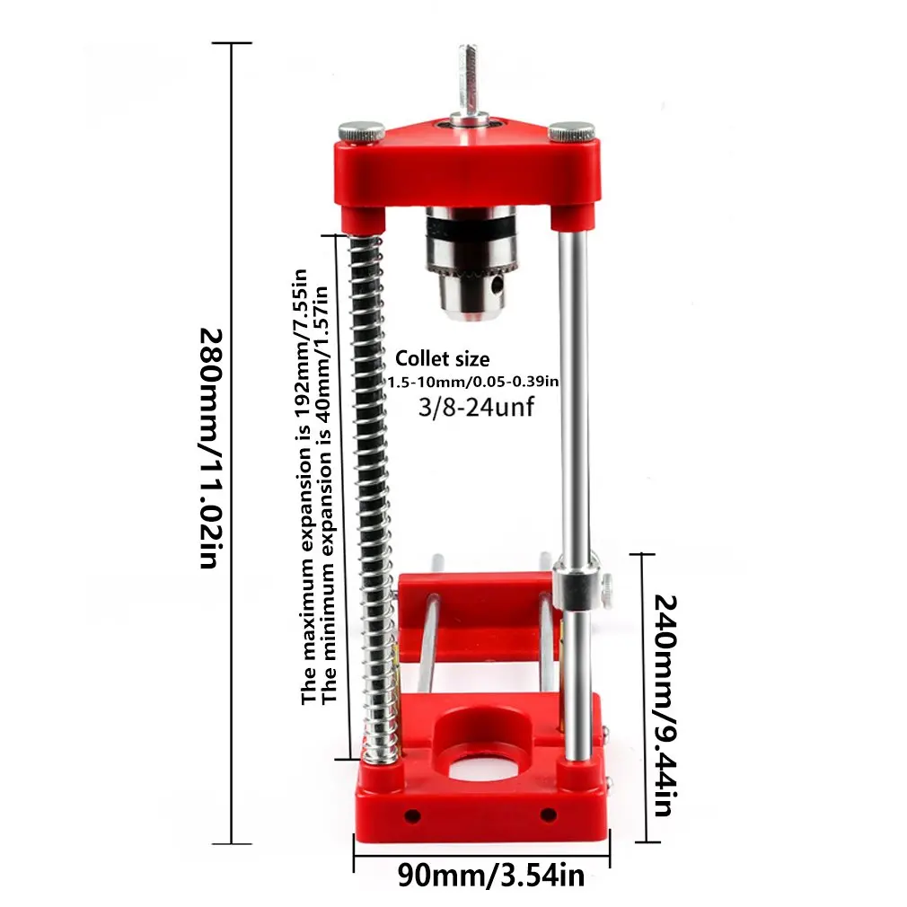 Портативный сверлильный локатор Миниатюрный Настольный станок