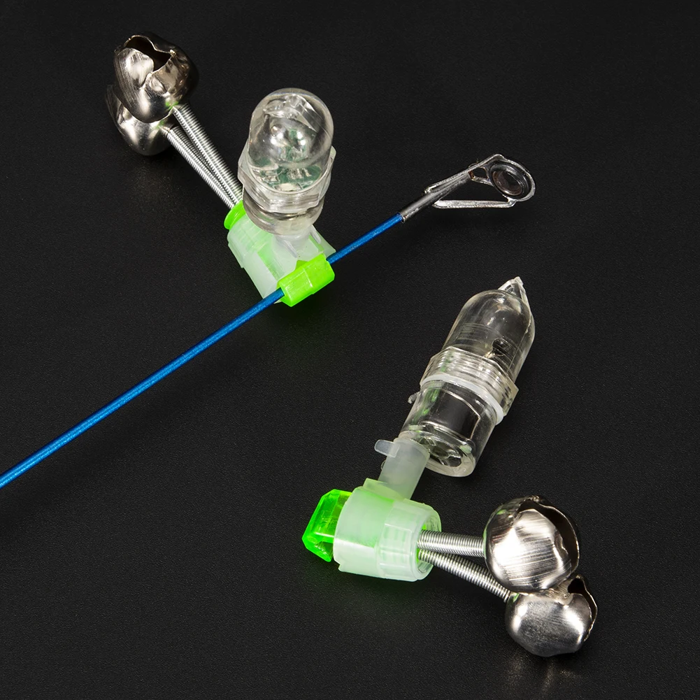 5 шт./лот светодиодный ночной рыболовный удилище Приманка Сигнализация двойные