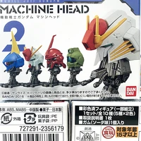 bandai genuine gundam 1100 head sculpture model machine head 2 zaku freedom gundam destiny gundam assembling toys