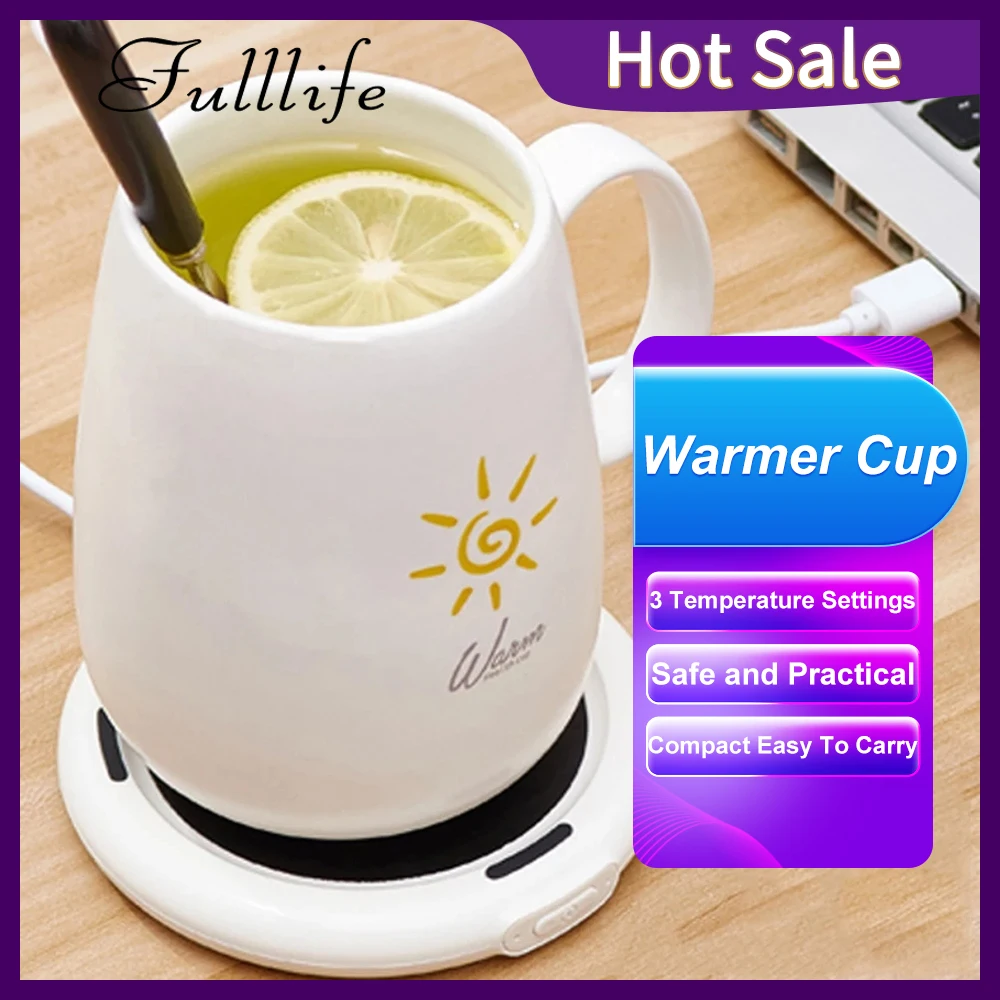 

Настольная термостатическая чашка-подогреватель для кофе, молока, чая, кофе