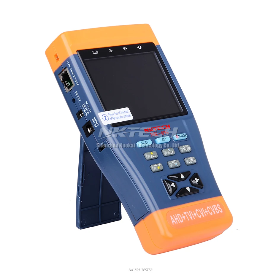 Цифровой мультиметр NKTECH цифровой тестер для видеонаблюдения 4 в 1 аналоговых