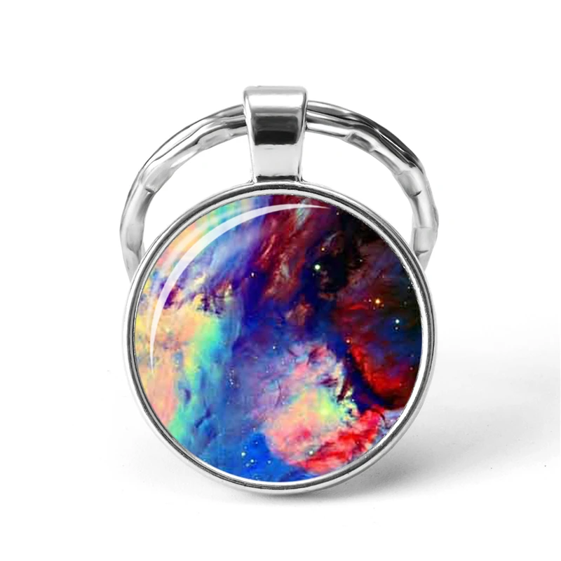 Цепочка для ключей с подвеской в виде Земли Луны звезд планеты | Украшения и