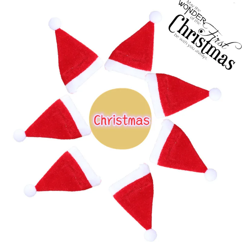 10 шт./партия бутылка с красной шляпой мини насадка для бутылок подарок конфет