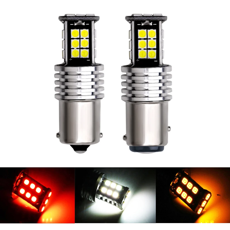 

Car Interior Led Canbus No Error Lights S25 1156 1157 P21W/5W For Auto Turn Signal Lamps Brake Bulbs T20 7443 3157 W21/5W Diode