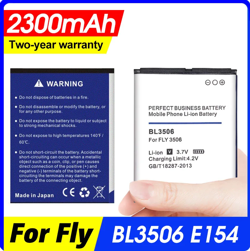 Новый литий-ионный аккумулятор BL3506 2300 мАч для Телефона FLY E154 | Мобильные телефоны