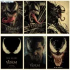 Супергероев Marvel Мстители серии Venom Ретро Стиль старый Стиль постер фильма, ручной стержень, для кафе, для крафт-бумаги настенная бумажная наклейка A188