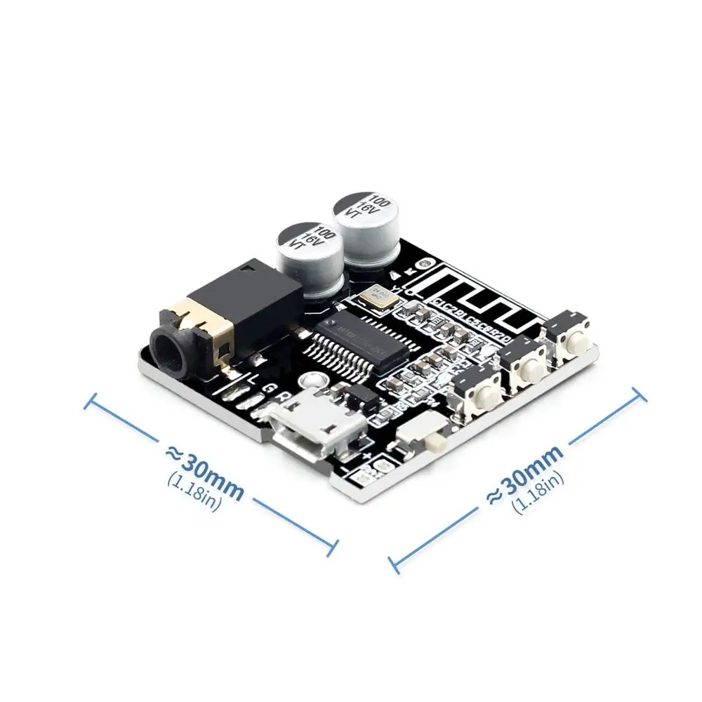 Bluetooth аудио приемник плата Bluetooth 5,0 mp3 декодер не допускающий потерь беспроводной стерео музыкальный модуль