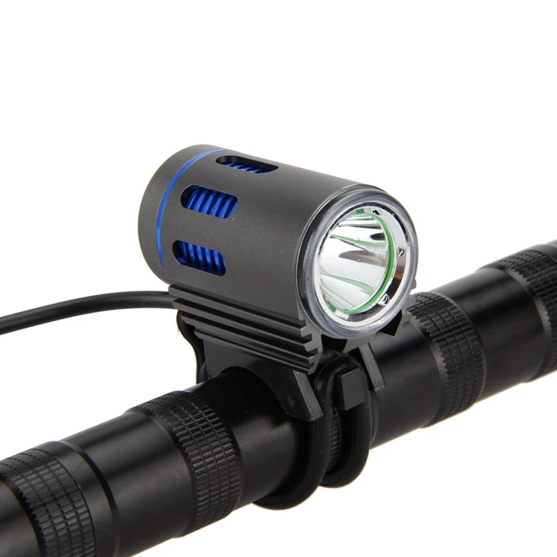 Bicycle Light Xm-L2 Led 4 Modes Front Bike Head Battery Pack Charger Riding Cycing Gift(Blue Single Lamp) | Спорт и развлечения