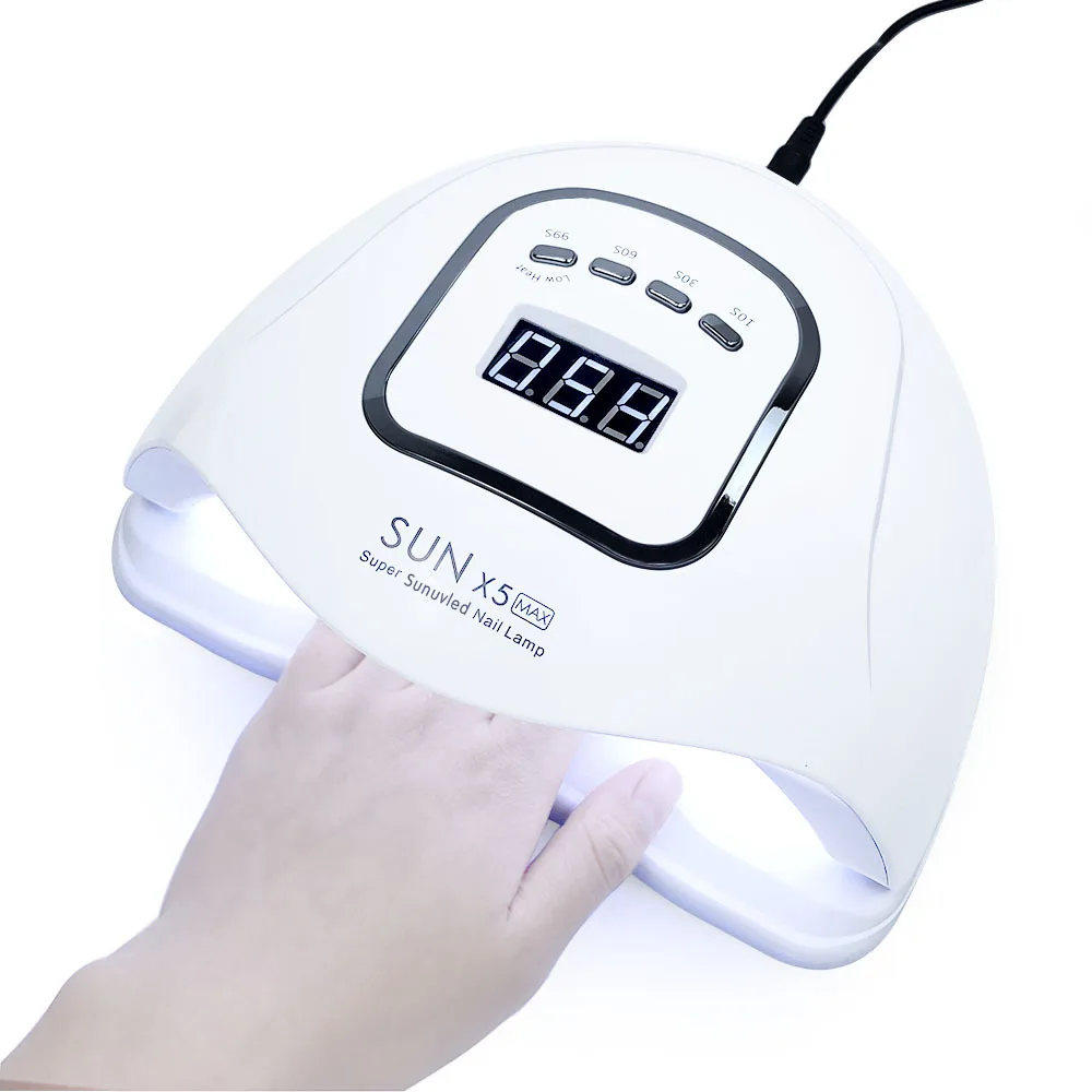

1 Pcs 2021 New 120w High Power Professional Led Uv Nail Dryer Gel Polish Lamp Salon Manicure Tool Smart Sensor Simulate Sunlight