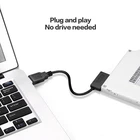 Кабель-адаптер SATA к USB 3,0 для ноутбука, 6 + 7P